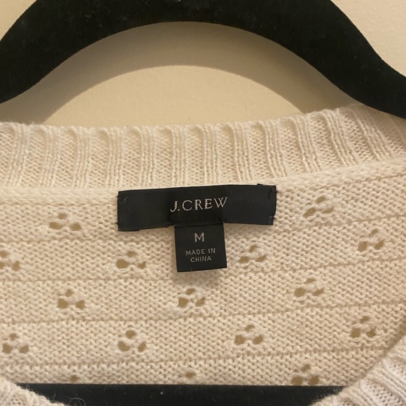 J. Crew Cream Sweater - Picture 4 of 5